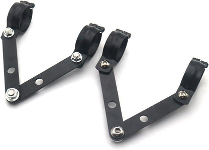ya 6 8.24 baidi Motorcycle 39mm Black Metal Adjustable Headlight Indicator Mounting Fork Bracket