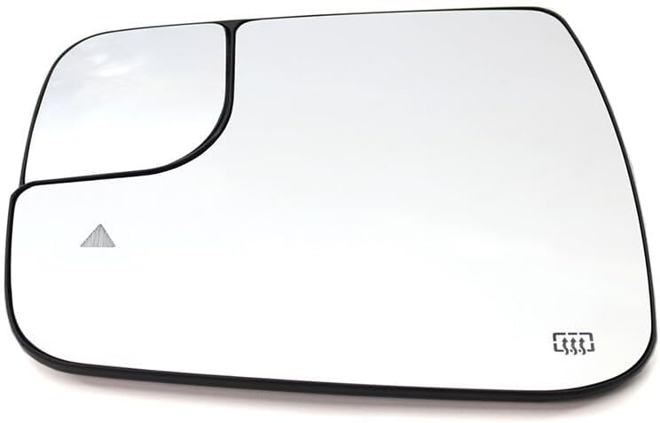 ya 11 9.14 baidiWing Mirror Glass with Heated Blind Spot Left for Dodge for Ram 1500 2500 2019-2022