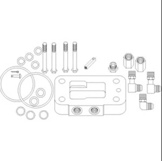 ya 16 10.20 baidi Auxiliary Hydraulic Socket kit for 4030 4050 4055 4230 4240 AR71331 -
