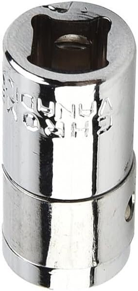 ya 14 9.20 baidi 1/4Inch Square Drive To 1/4 Hex Shank Socket Bits Converter Screwdriver Adapter-1