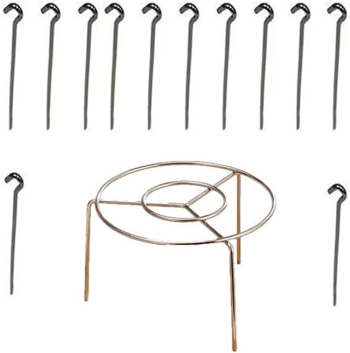 ya 14 9.20 baidi Stainless Steel Skewers Rack for Air Fryer for Meat and Vegetable Grill-1