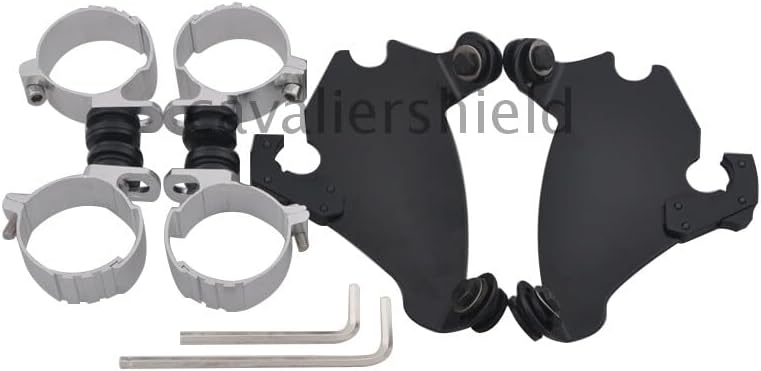 ya 23 10.7 baidi Fork Bracket Gauntlet Fairing Trigger Lock Mount Kit for Harley Dyna FXD FXDL