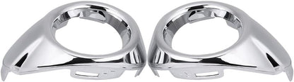 ya 4 8.10 Hot Pair Of Front Bumper Fog Light Fog Lamp Bezel Cover Trim Part For 2012-2014