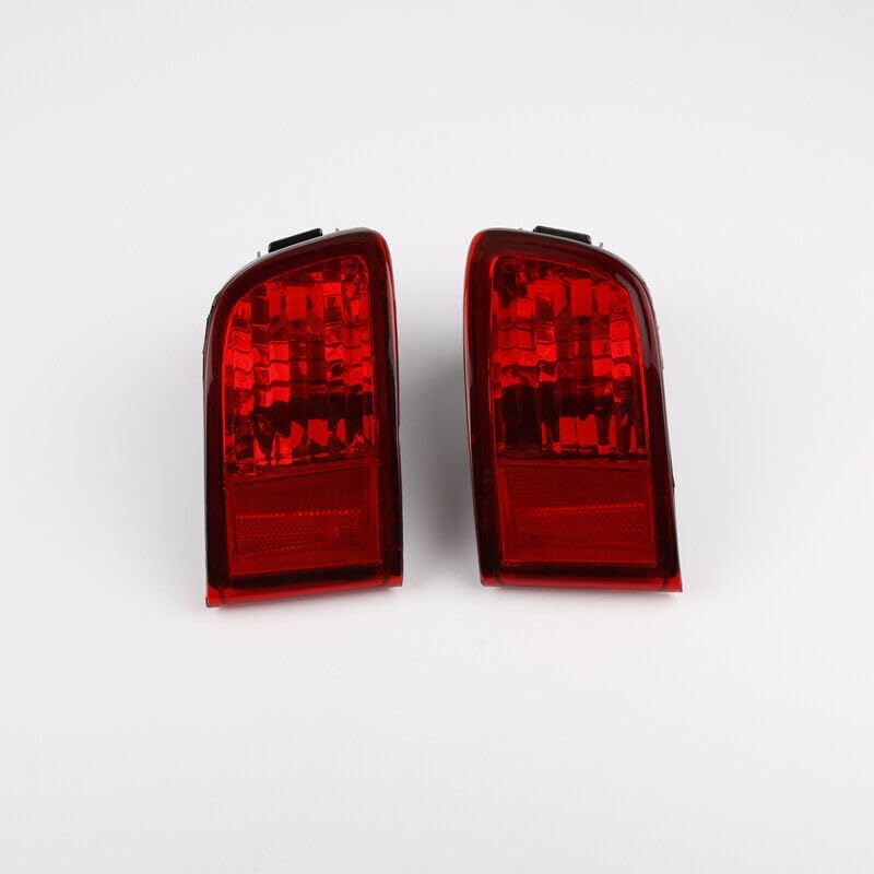 ya 4 8.8 2PCS Rear Bumper Light Reflector Lamp for Toyota Land Cruiser Prado J120 2003-09