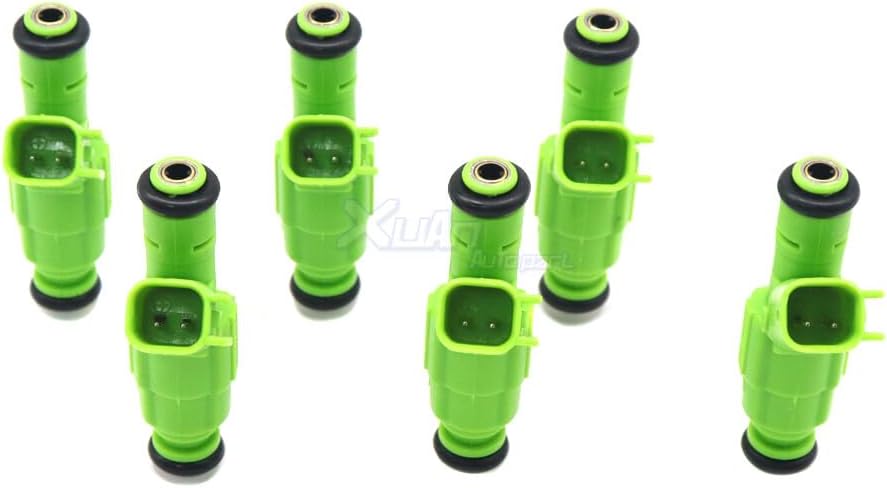 ya 10 9.16 baidi 6 Pieces New Fuel Injectors for Chrysler Town Country 3.3L 3.8L 2001-2007 0280156007-