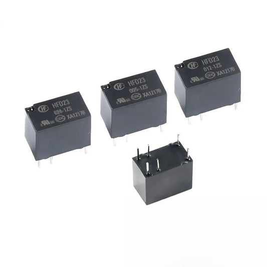 ya 16 10.20 baidi HFD23 for Mini ature Relay High Sensitivity 5V/12V/24V 6-Pin Power Switch 5/1 Piece -
