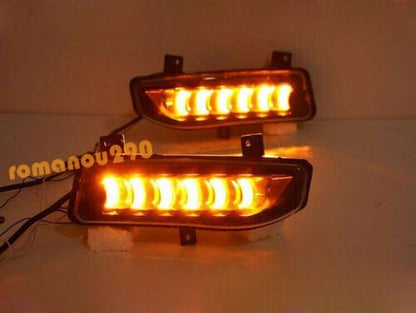 ya 4 8.10 for Nissan Rogue 2017-2020 LED Daytime Running Light Turning Light Fog light 2P