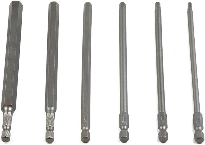 ya 26 10.21 baidi Screwdriver Bit Set of 6 with Magnetic Tips Length 150mm for Various Uses