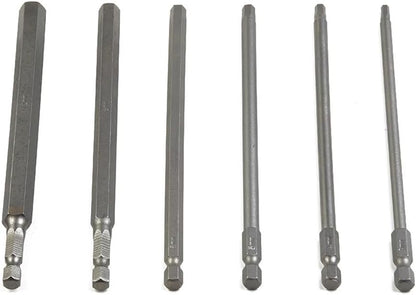 ya 26 10.21 baidi Screwdriver Bit Set of 6 with Magnetic Tips Length 150mm for Various Uses