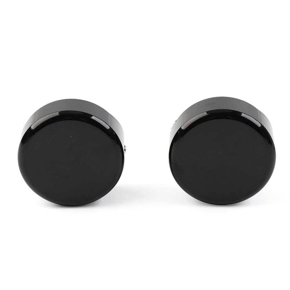 ya 6 8.14 Black Upper Fork Nuts Caps for Harley Softail Breakout FXBR FXBRS 2018-2023