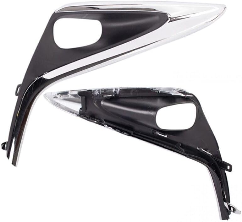 ya 2 8.15 The left front fog lamp f for Ram e cover is suitable for Lexus ES300h ES350 2016 2017 ABS