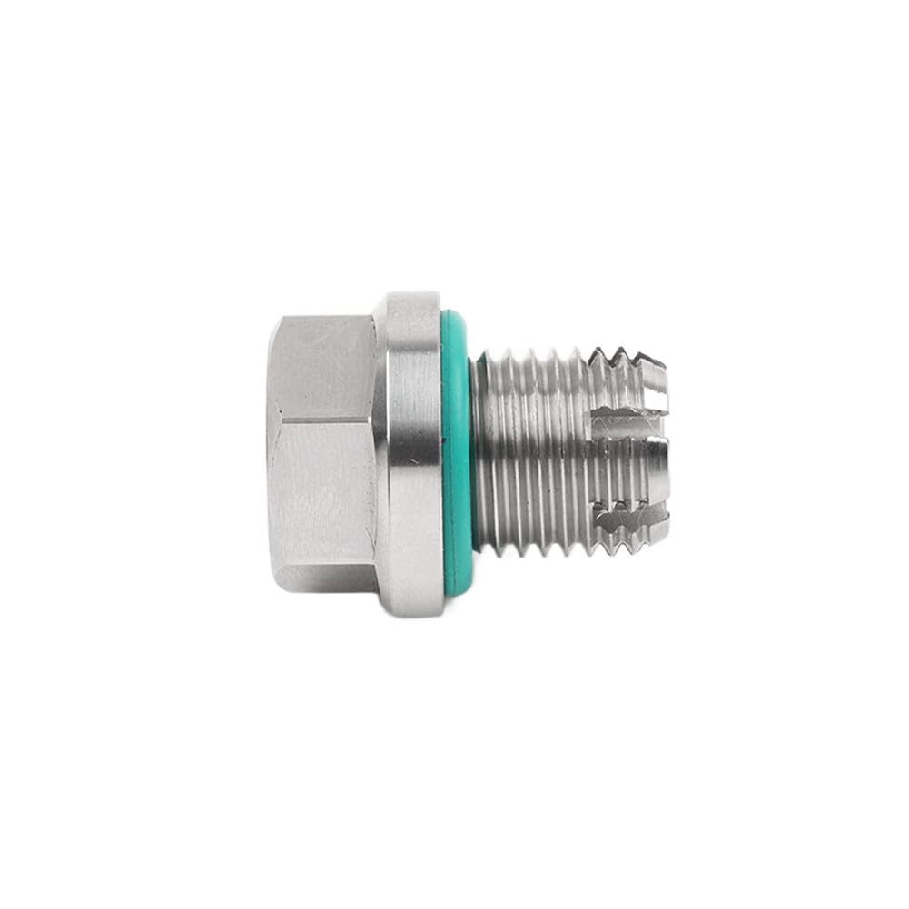 ya 4 8.8.2 M14.1-1.5x15mm Oil Drain Plug Self-Tapping Piggyback Stainless Steel Repair Kit