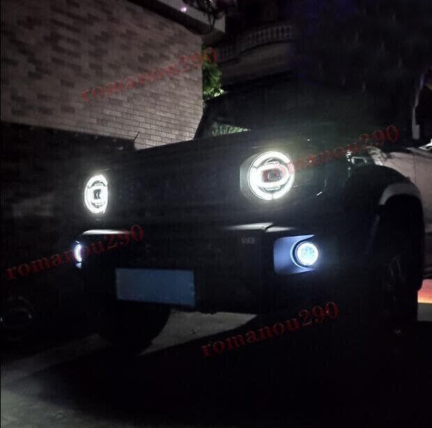 ya 9 10.24 for Suzuki for Jimny 2019 20220 2021 LED Front Fog Lights & LED Driving Lights 2pcs