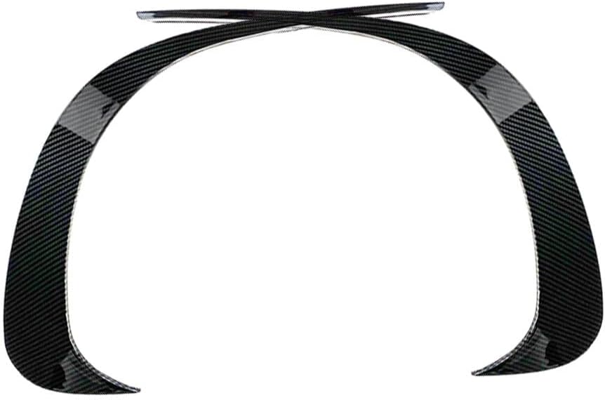 ya 6 8.14 for Mercedes-benz C-Class W206 Carbon Fiber Front Fog Light Splitter Spoiler
