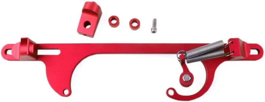 ya 2 8.15 Red Aluminum 4160 Series Throttle Cable Carb Bracket Carburetor 350 for Holley