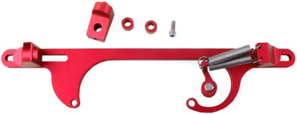ya 2 8.15 Red Aluminum 4160 Series Throttle Cable Carb Bracket Carburetor 350 for Holley
