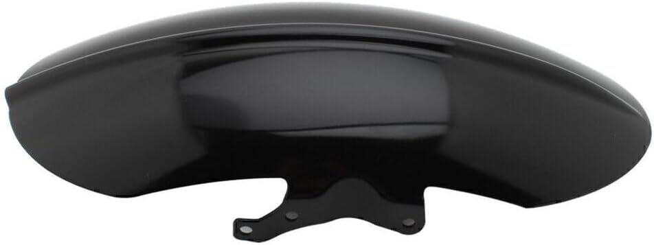 ya 4 8.10 Vivid Black Motorcycle Short Front Mudguard Fender Fit Bobber Speedmaster