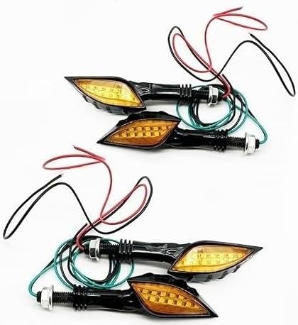 ya 11 9.14 zhengce 4 Pieces Motorcycle LED Turn Signal Lights for Honda Shadow VT 600 700 750