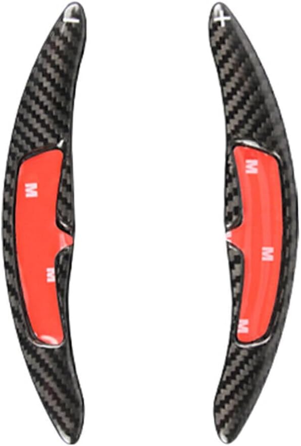 ya 5 8.24 baidi for Porsche 911 991 718 Spyder 2x Carbon Fiber Steering Wheel Paddle Shift Fit