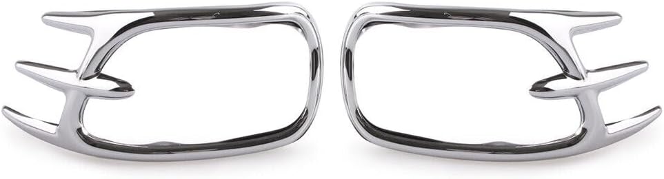ya 9 10.24 Chrome Goldwing Fairing Mirror Back Accent Grille Fit for Honda GL1800 2001