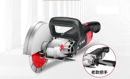 ya 16 10.20 baidi 220V Wall Groove Cutting Machine Dust-Proof Concrete Cutting Machine 1800W