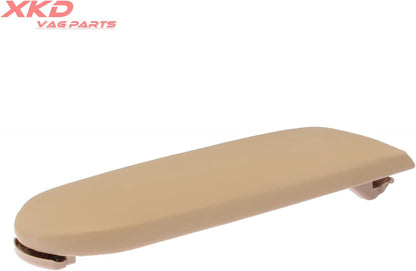 ya 5 8.10 Beige Leather Center Console Armrest Cover Lid for VW for JETTA for Golf MK4 Beetle