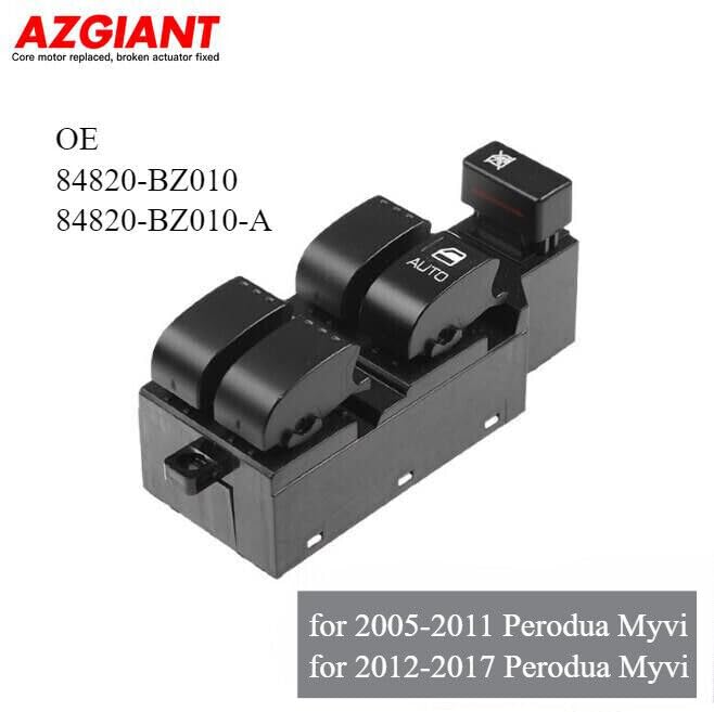 ya 8 8.24 baidi for 2005-2017 for Perodua Myvi Master Right Front Window Switch 84820-BZ010