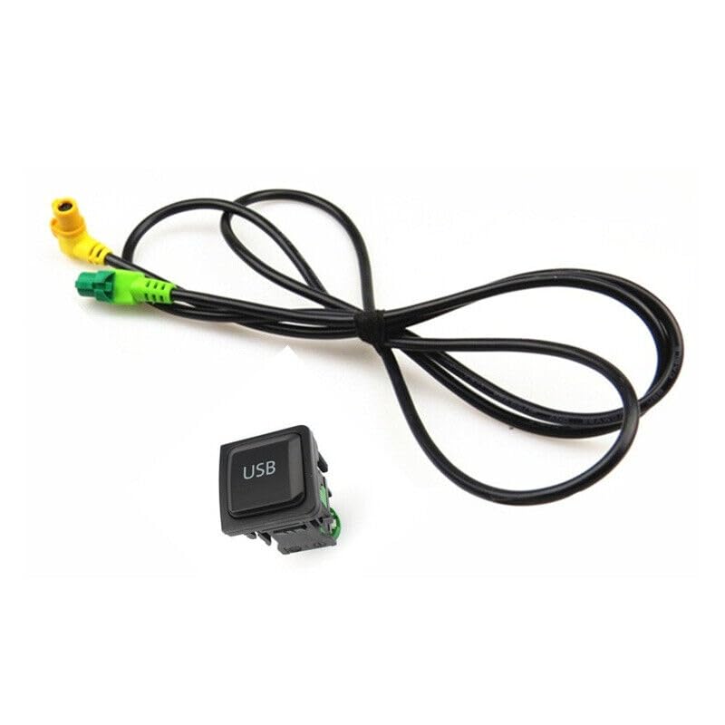 ya 3 8.24 baidi Car USB Adapter for Audio USB Socket Cable Phone Charger for Golf MK6 5KD035724