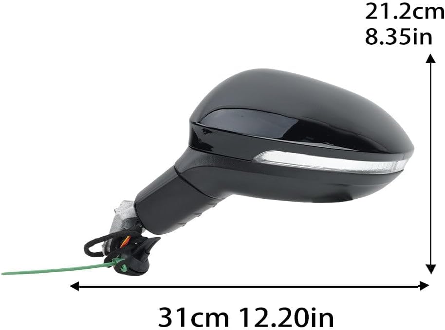 ya 14 9.20 zhengce for VW for Golf 8 MK8 20-24 Links Au?enspiegel Spiegel Elektrisch Heizung-1