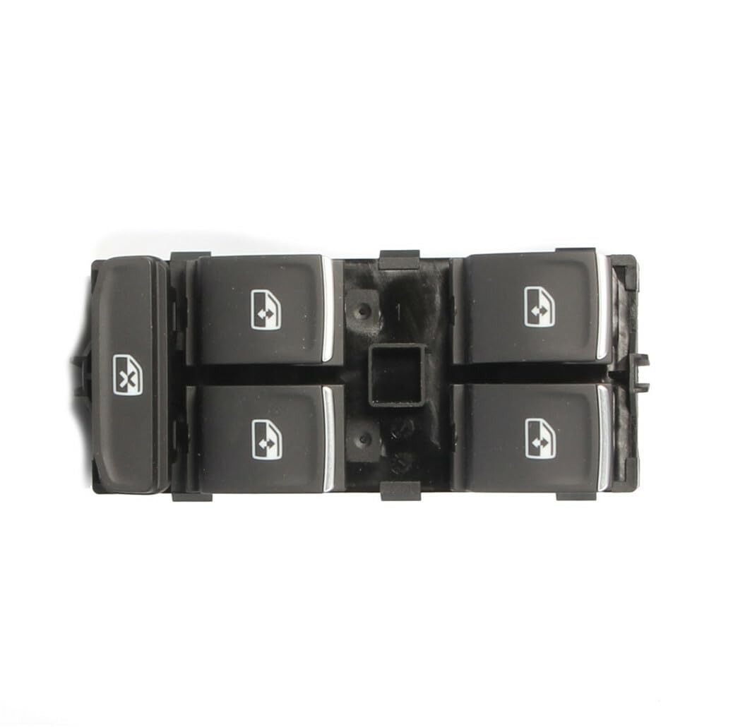 ya 4 8.8 Chrome Driver Side Main Window Switch for VW for Golf GTI MKVII MK7 5G0959857C 