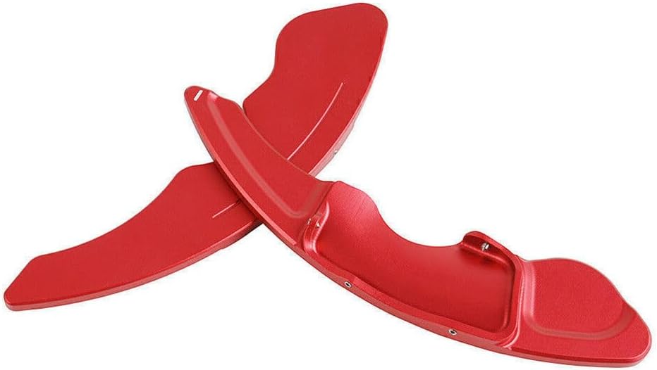 ya 5 8.24 baidi 2X Car Steering Wheel Shift Paddle Shifter Extension Trim for Lexus RC NX is Red