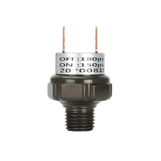ya 4 8.8.2 Air Pressure Switch Tank Mount Thread 150-180PSI 1/4 NPT 12V for Train Horn New