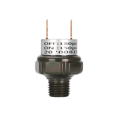 ya 5 8.24 baidi Air Pressure Switch Tank Mount Thread 150-180PSI 1/4 NPT 12V for Train Horn New