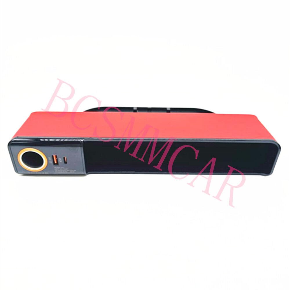 ya 6 8.14 Car Accessories Auto for SEAT Gap Filler Storage Box Phone Holder Organizer Red