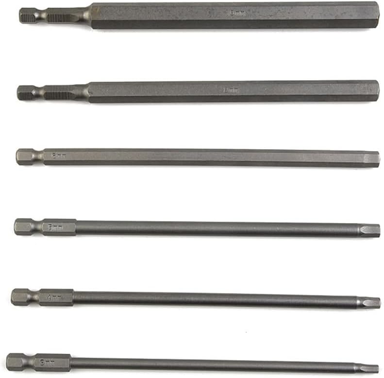 ya 26 10.21 baidi Screwdriver Bit Set of 6 with Magnetic Tips Length 150mm for Various Uses