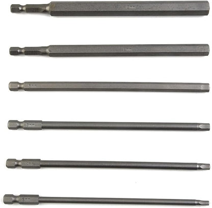 ya 26 10.21 baidi Screwdriver Bit Set of 6 with Magnetic Tips Length 150mm for Various Uses