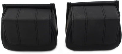 ya 12 10.8 baidi Fairing Lower Door Pocket Bags for Harley Touring 96-13 Road Street Glide Black