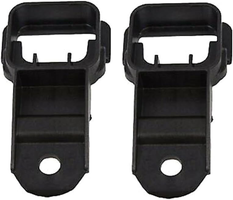 ya 27 10.13 baidi 2X Radiator Upper Bracket Black For MKX MKS 2013-2015 Explorer Taurus 2011-2018