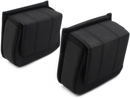 ya 12 10.8 baidi Fairing Lower Door Pocket Bags for Harley Touring 96-13 Road Street Glide Black