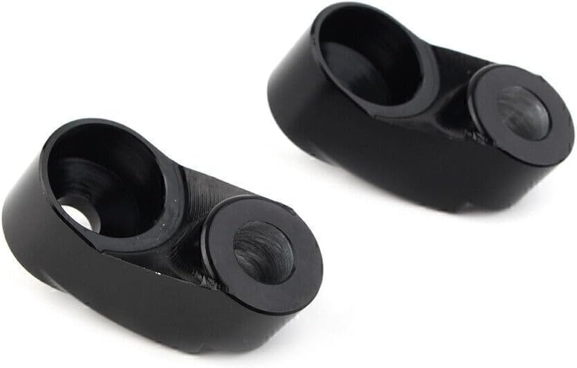 ya 2 8.15 Black Short Front Turn Signal Mounts 39mm 49mm Forks for Harley Sportster FXR