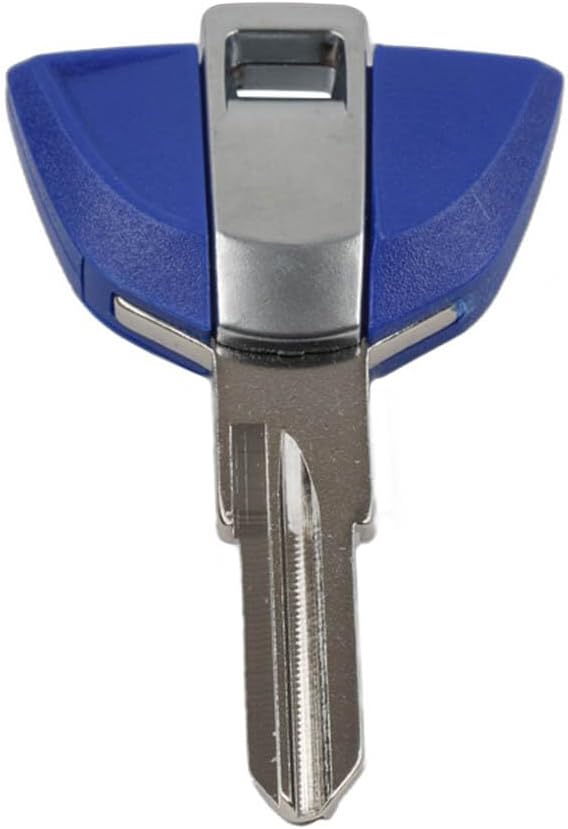 ya 4 8.14 Motorcycle Uncut Blank Blade Key Blue for BMW G310GS G310R C650 GT F700 F800GS