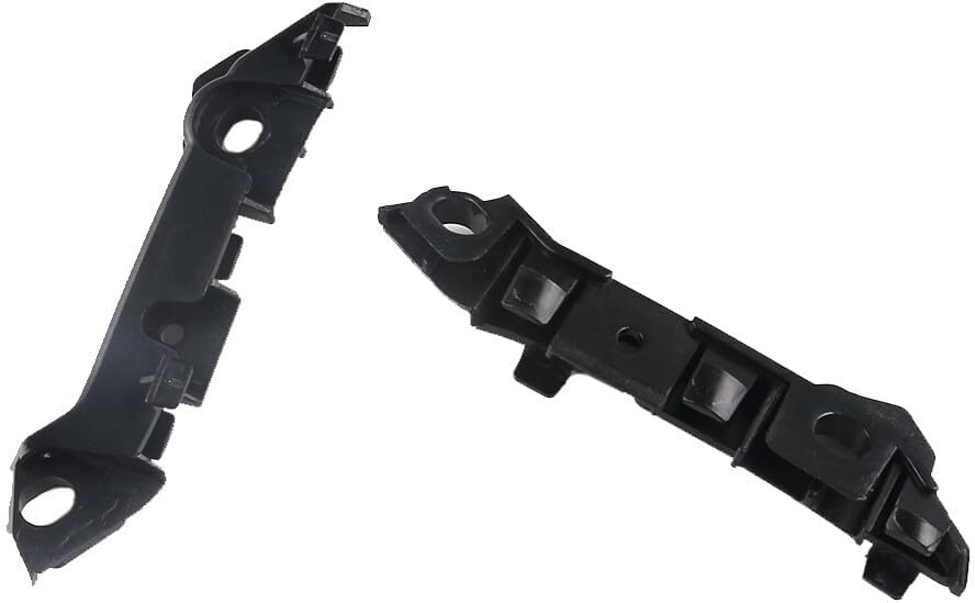 ya 27 10.13 baidi 1 Pair Front Bumper Mounting Rail Left & Right for Mercedes-Benz W205 C300 Black