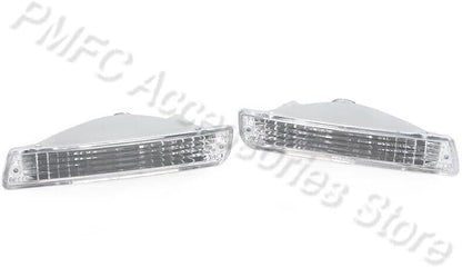 ya 2 8.15 Two front turn signal lights and fog lights are suitable for Toyota Land Cruiser LC80 FJ80 1991-1998