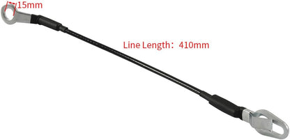 ya 10 9.16 baidi Pair Tailgate Cable Strap for 99-06 for Silverado for Sierra Avalanche H2 SUT for Chevy for GMC