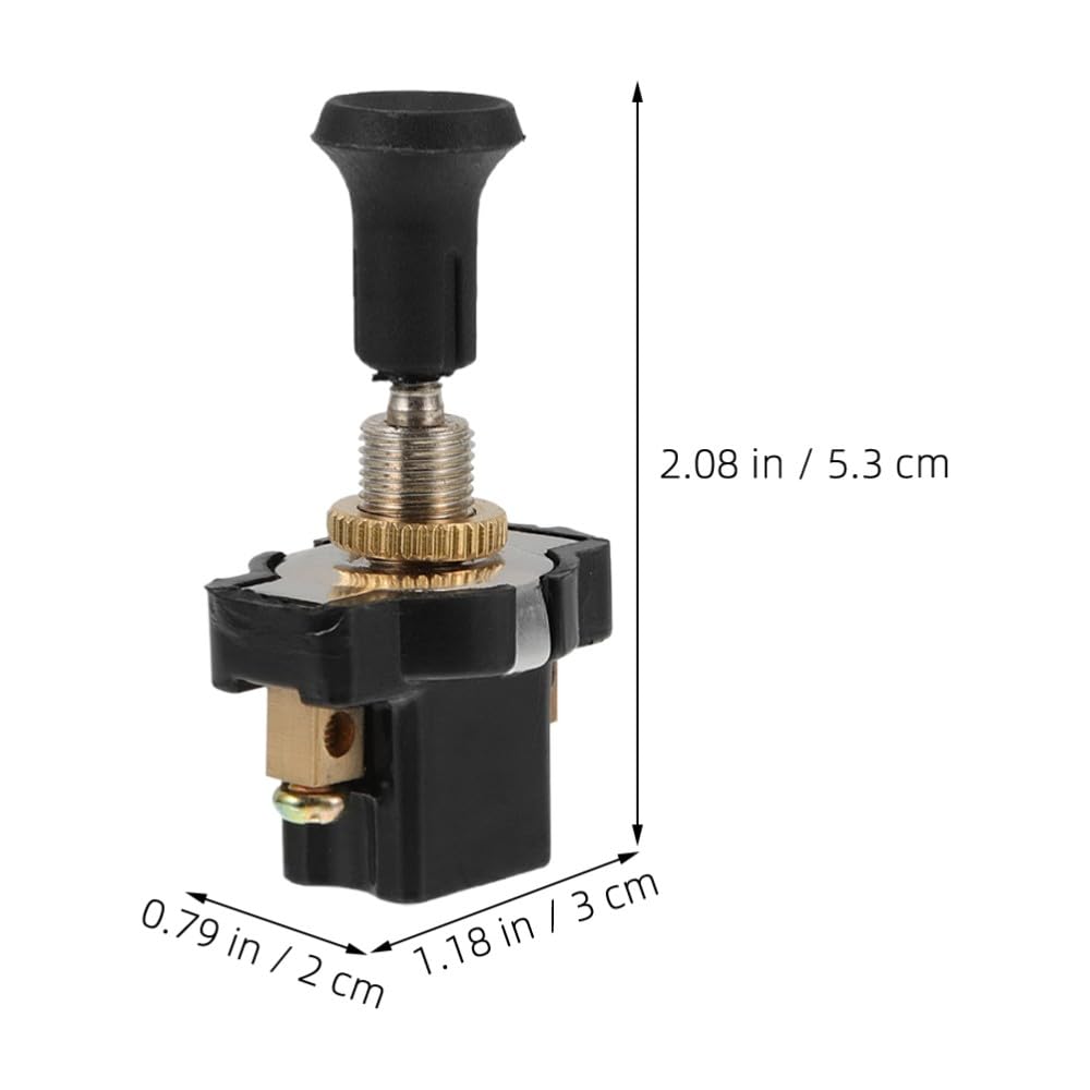 ya 23 10.7 baidi 2pcs Headlight Switch Knob 12V 24V Automotive Headlight Switch, Single Pull