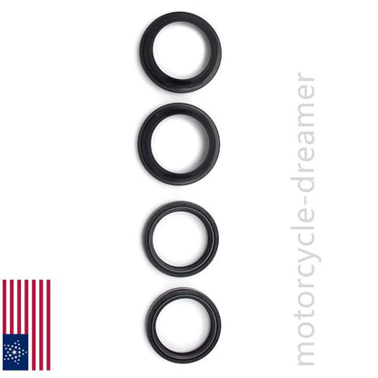 ya 13 9.15 baidi for Triumph Fork Dust Wiper Seals Kit Tiger 955i Tiger 900 EFI Tiger 885i 01-06