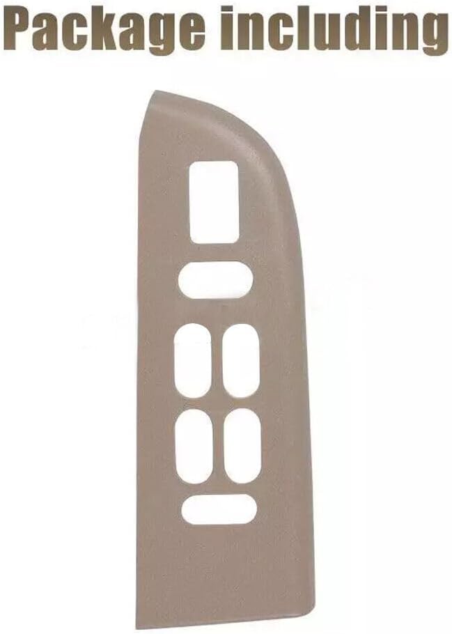 ya 11 9.14 zhengce Front Driver Door Panel TAN Window Switch Bezel for 2003-2006 for Ford Expe
