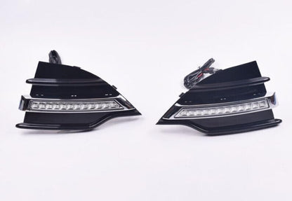 ya 4 8.24 baidi for Ford Escape Kuga 2013-2016 Front bumper fog lamp assembly LED fog lamp 2 pcs 