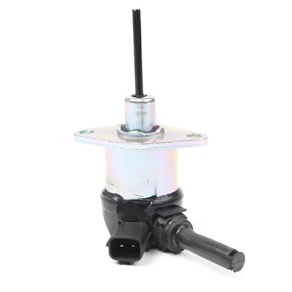 ya 5 8.24 baidi 1xFuel Shutdown Shut Off Solenoid Fit Kubota D1503 D1703 V2003 V2203 1A021-60017