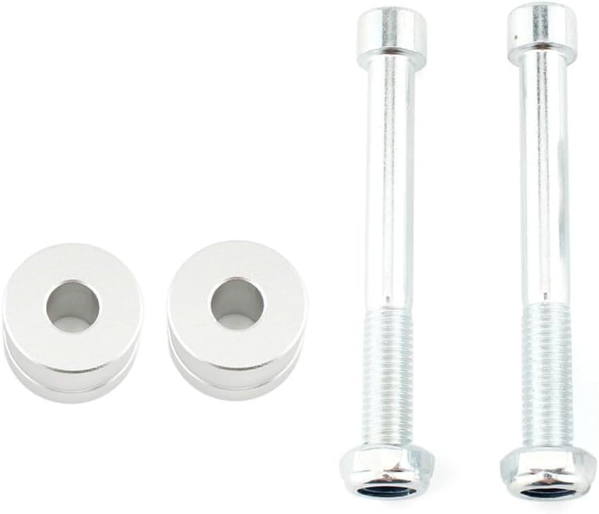 ya 4 8.8.2 Handle Bar Risers Kit for Ducati Hypermotard 1100 2007-2009 Silver Motorcycle